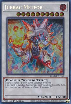 Jurrac Meteor (V.1 - Secret Rare) - Battles of Legend: Monster Mayhem (Secret Rare) [BLMM-150]