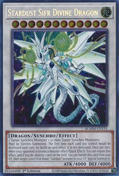 Stardust Sifr Divine Dragon - Battles of Legend: Monster Mayhem (Secret Rare) [BLMM-151]