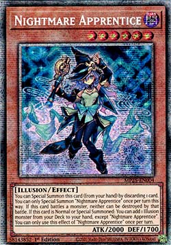 Nightmare Apprentice - 2025 Mega-Pack Tin (Starlight Rare) [MP25-004]