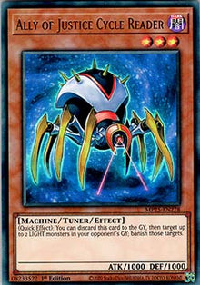 Ally of Justice Cycle Reader - 2025 Mega-Pack Tin (Ultra Rare) [MP25-278]