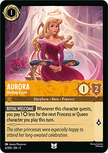 Aurora - Holding Court (V.1) - Fabled (Uncommon) [9FAB-6]