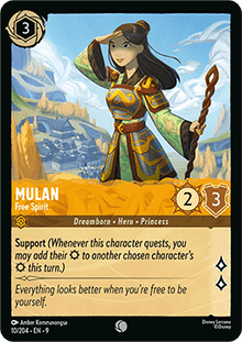 Mulan - Free Spirit - Fabled (Common) [9FAB-10]