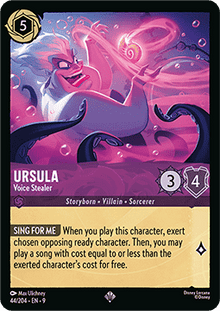 Ursula - Voice Stealer - Fabled (Super Rare) [9FAB-44]
