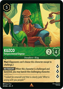 Kuzco - Temperamental Emperor - Fabled (Rare) [9FAB-69]