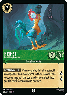 HeiHei - Bumbling Rooster - Fabled (Uncommon) [9FAB-86]