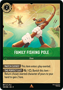 Family Fishing Pole - Fabled (Rare) [9FAB-100]