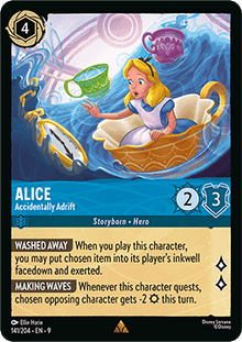 Alice - Accidentally Adrift (V.1) - Fabled (Rare) [9FAB-141]