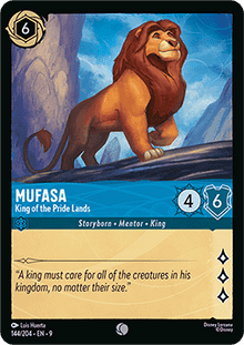 Mufasa - King of the Pride Lands - Fabled (Common) [9FAB-144]