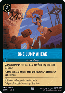 One Jump Ahead - Fabled (Common) [9FAB-165]