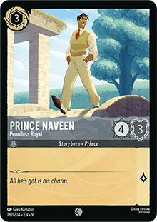Prince Naveen - Penniless Royal - Fabled (Common) [9FAB-182]
