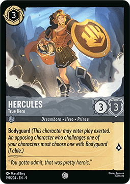 Hercules - True Hero - Fabled (Common) [9FAB-191]