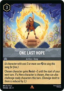 One Last Hope (V.1) - Fabled (Rare) [9FAB-197]