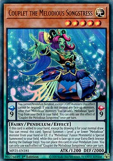 Couplet the Melodious Songstress - 2025 Mega-Pack Tin (Ultra Rare) [MP25-181]