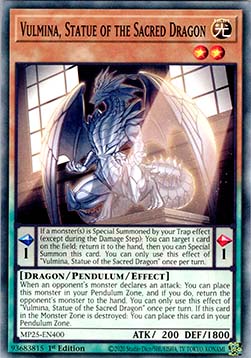 Vulmina, Statue of the Sacred Dragon - 2025 Mega-Pack Tin (Common) [MP25-400]