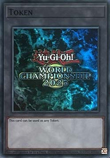 2025 World Championship Token (Blue) - World Championship Celebration Promos (Token)