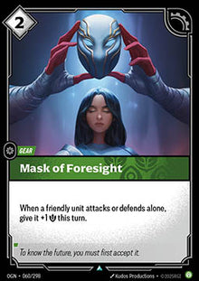 Mask of Foresight - Origins (Uncommon) [OGN-060]