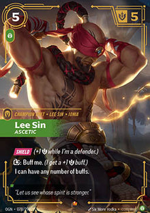Lee Sin, Ascetic (V.1 - Epic)