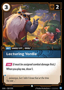 Lecturing Yordle - Origins (Common) [OGN-087]