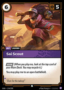 Sai Scout - Origins (Common) [OGN-174]