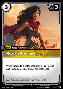 Noxian Drummer - Origins (Uncommon) [OGN-222]