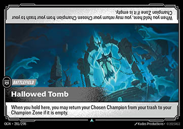 Hallowed Tomb - Origins (Uncommon) [OGN-281]