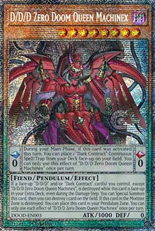 D/D/D Zero Doom Queen Machinex (V.2 - Starlight Rare) - Doom of Dimensions (Starlight Rare) [DOOD-003]