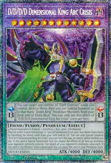 D/D/D/D Dimensional King Arc Crisis (V.2 - Starlight Rare) - Doom of Dimensions (Starlight Rare) [DOOD-035]