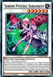 Serene Psychic Sorceress - Doom of Dimensions (Common) [DOOD-042]
