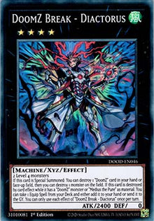 DoomZ Break - Diactorus - Doom of Dimensions (Super Rare) [DOOD-046]