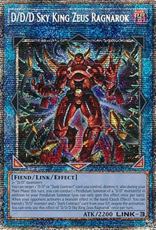 D/D/D Sky King Zeus Ragnarok (V.2 - Starlight Rare) - Doom of Dimensions (Starlight Rare) [DOOD-049]