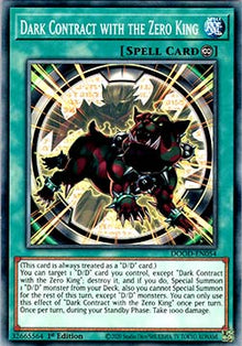 Dark Contract with the Zero King - Doom of Dimensions (Common) [DOOD-054]