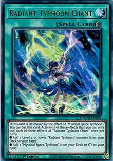 Radiant Typhoon Chant (V.1 - Ultra Rare) - Doom of Dimensions (Ultra Rare) [DOOD-061]