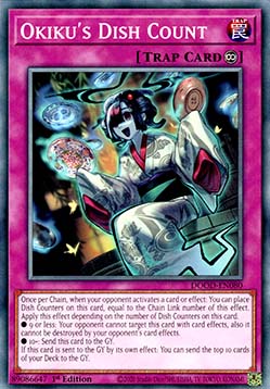 Okiku's Dish Count - Doom of Dimensions (Common) [DOOD-080]