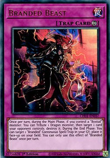 Branded Beast - THE CHRONICLES DECK: The Fallen & The Virtuous (All-Foil Edition) (Ultra Rare) [CH01-037]