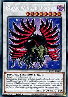 Black-Winged Dragon (V.1 - Secret Rare) - Legendary 5D's Decks (Secret Rare) [L5DD-S03]