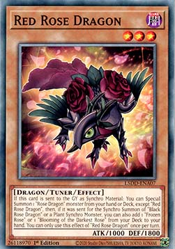 Red Rose Dragon - Legendary 5D's Decks (Common) [L5DD-A07]