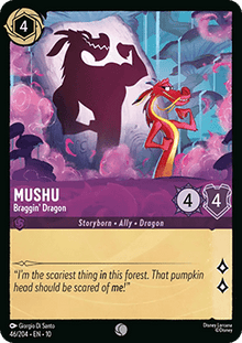 Mushu - Braggin' Dragon - Whispers in the Well (Common) [10WHI-046]