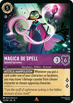 Magica De Spell - Spiteful Sorceress - Whispers in the Well (Rare) [10WHI-052]