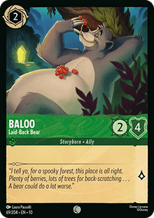 Baloo - Laid-Back Bear - Whispers in the Well (Common) [10WHI-069]