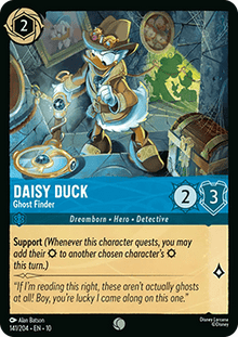 Daisy Duck - Ghost Finder (V.1) - Whispers in the Well (Common) [10WHI-141]
