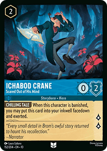 Ichabod Crane - Scared Out of His Mind - Whispers in the Well (Uncommon) [10WHI-152]