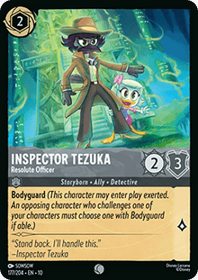 Inspector Tezuka - Resolute Officer - Whispers in the Well (Common) [10WHI-177]