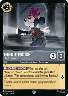 Minnie Mouse - Ghost Hunter (V.1) - Whispers in the Well (Common) [10WHI-181]