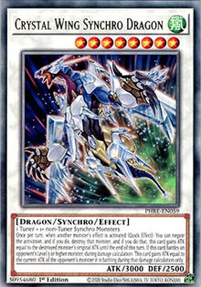 Crystal Wing Synchro Dragon - Phantom Revenge (Rare) [PHRE-059]