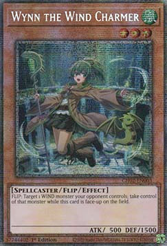 Wynn the Wind Charmer (V.3 - Starlight Rare) - THE CHRONICLES DECK: Spirit Charmers (All-Foil Edition) (Starlight Rare) [CH02-003]
