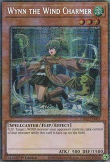 Wynn the Wind Charmer (V.3 - Starlight Rare) - THE CHRONICLES DECK: Spirit Charmers (All-Foil Edition) (Starlight Rare) [CH02-003]