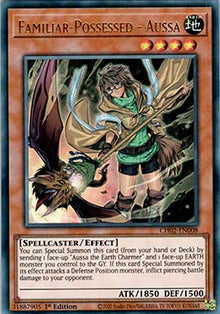Familiar-Possessed - Aussa - THE CHRONICLES DECK: Spirit Charmers (All-Foil Edition) (Ultra Rare) [CH02-008]