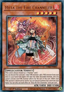 Hiita the Fire Channeler - THE CHRONICLES DECK: Spirit Charmers (All-Foil Edition) (Ultra Rare) [CH02-010]
