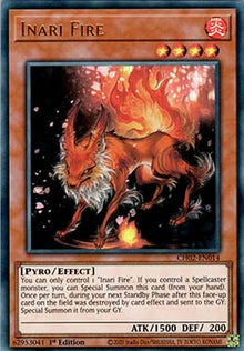 Inari Fire - THE CHRONICLES DECK: Spirit Charmers (All-Foil Edition) (Ultra Rare) [CH02-014]