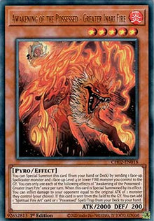 Awakening of the Possessed - Greater Inari Fire - THE CHRONICLES DECK: Spirit Charmers (All-Foil Edition) (Ultra Rare) [CH02-018]